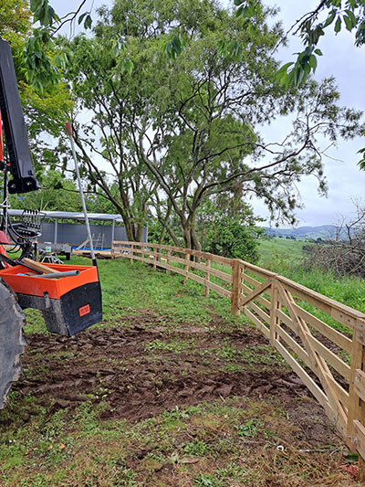 New timber gate